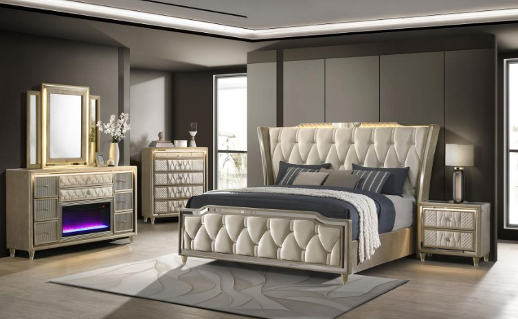 Lorient Queen Bedroom Set Bundle