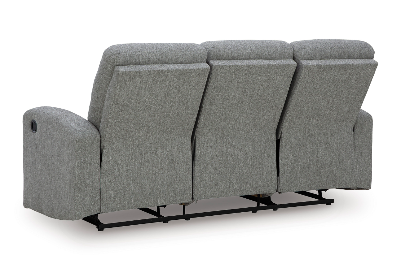 Gauntlet Rocker 2 piece sofa loveseat