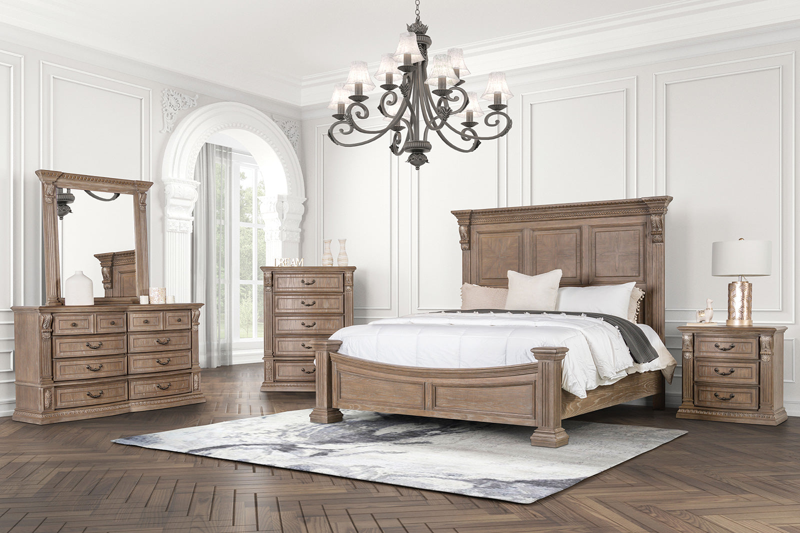 Sevenoaks Weathered Oak Dresser