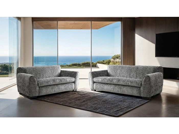 Severo Gray Upholstery Living Room Set
