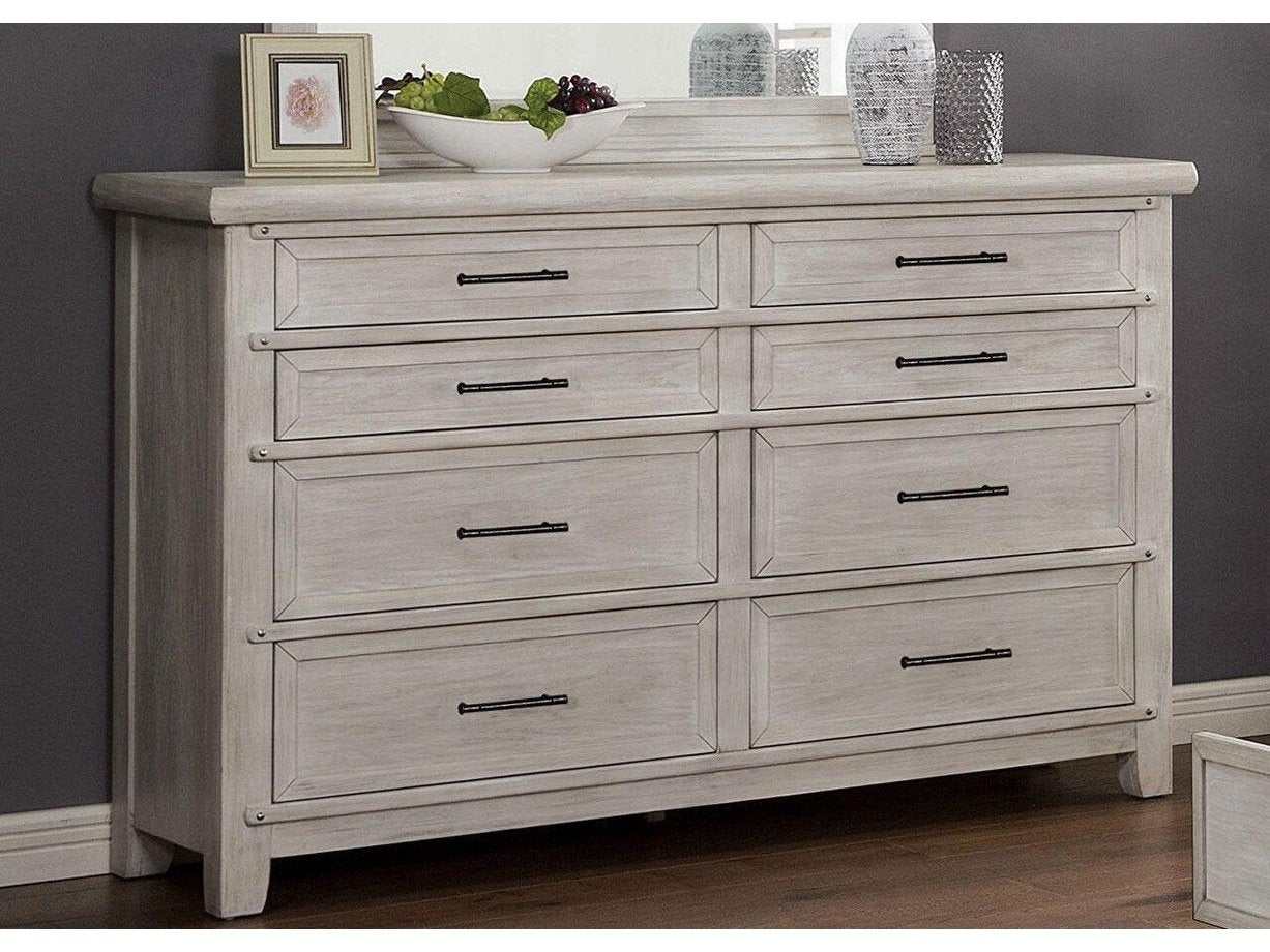 Shawnette Antique White Dresser