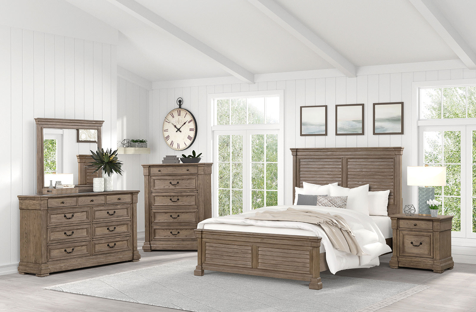 Sheringham Brown Eastern King Bed