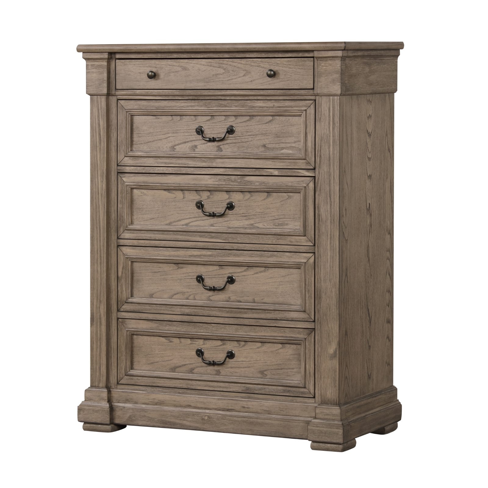 Sheringham Brown Queen 5 Piece Bedroom Set w/Chest