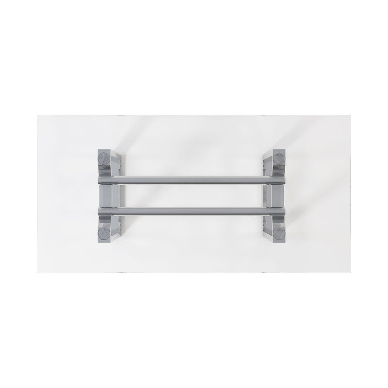 Silvestri Chrome/Black 5 Pc. Dining Table Set