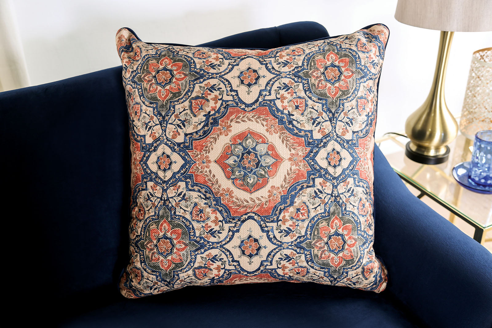 Sisseton Navy Sofa & Loveseat