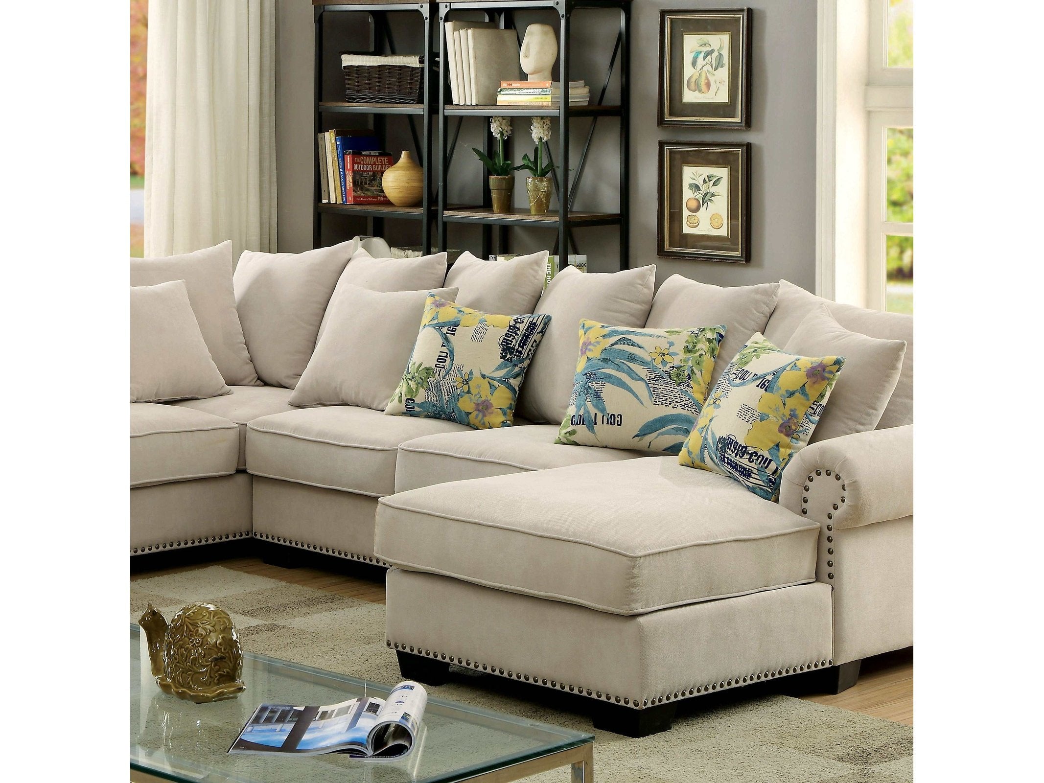 Skyler Beige Sectional