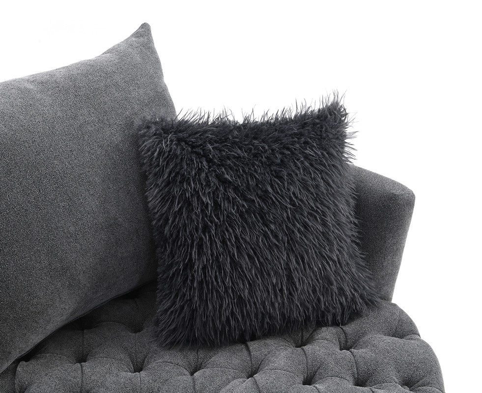 Sofi Dark Gray Swivel Chair