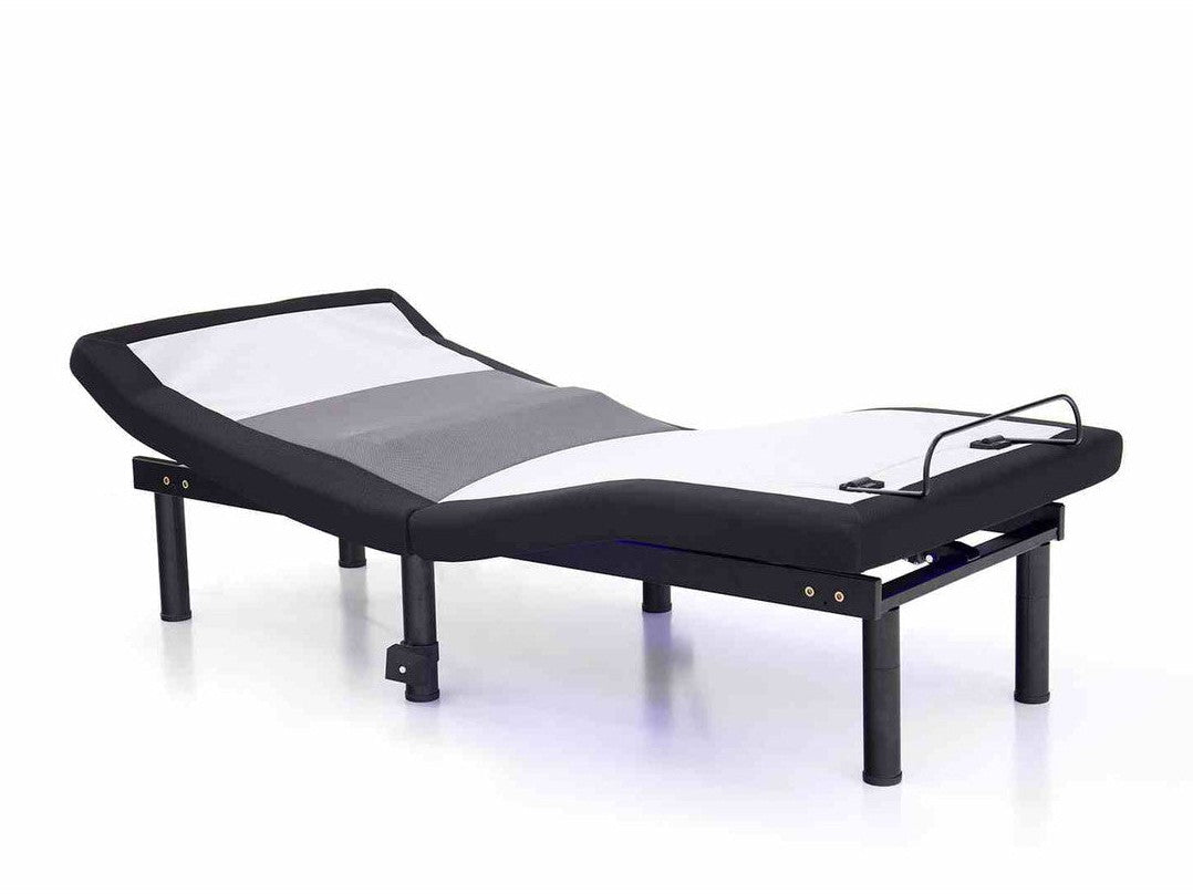 Somnerside III Black/Gray/White Cal King Adjustable Bed Frame Base