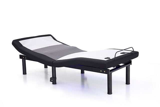 Somnerside III Black/Gray/White  Full Adjustable Bed Frame Base