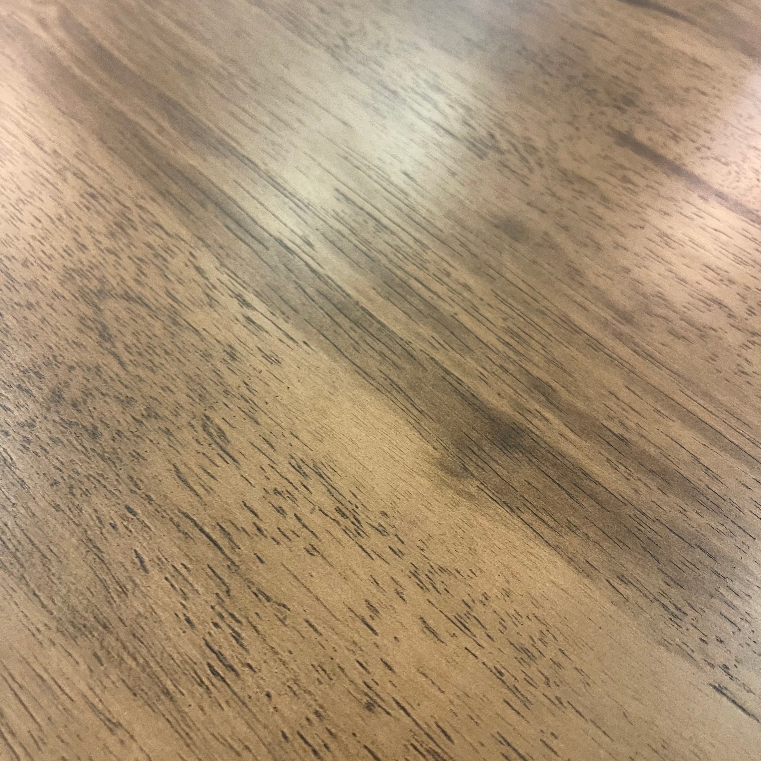 St Gallen Natural Tone & Light Gray Dining Table