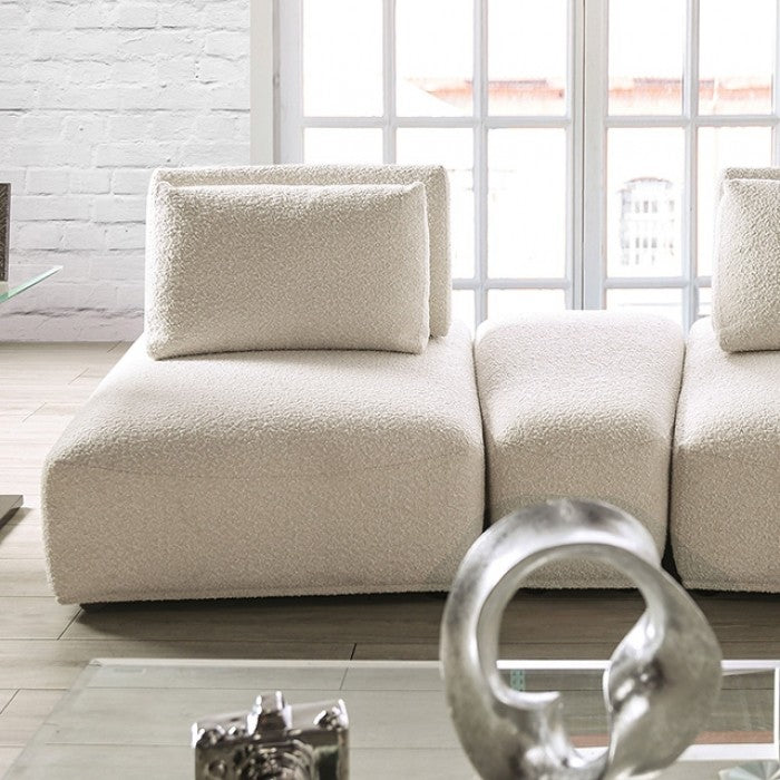 Stavanger Beige 2-Seater w/Ottoman