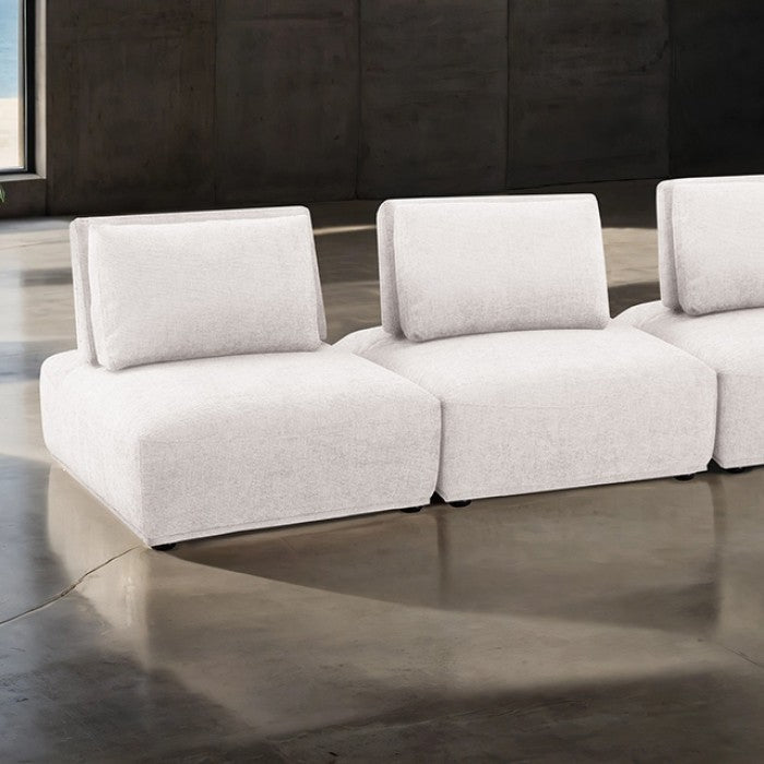 Stavanger White 3-Seater