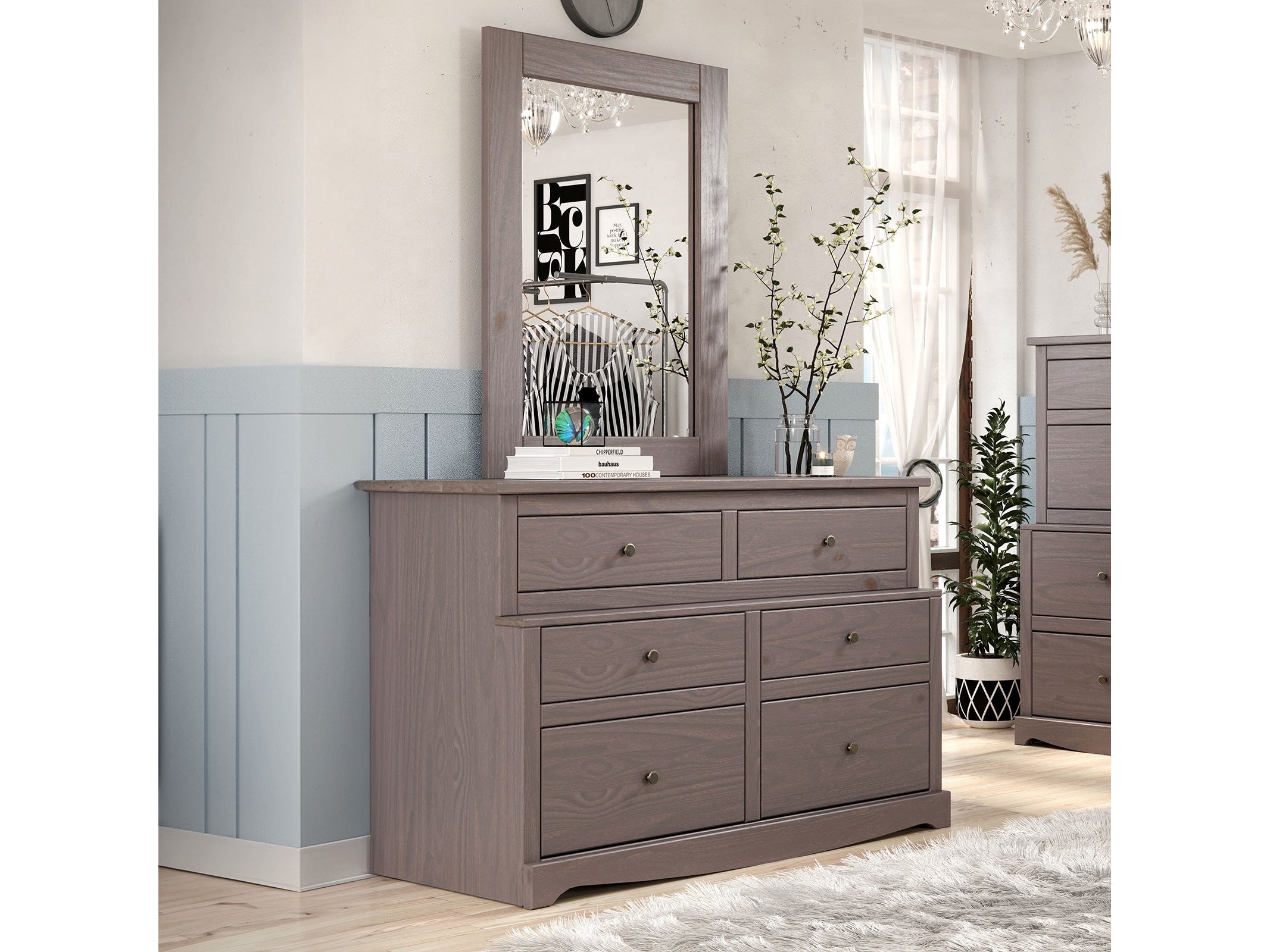 Stavros Gray Dresser