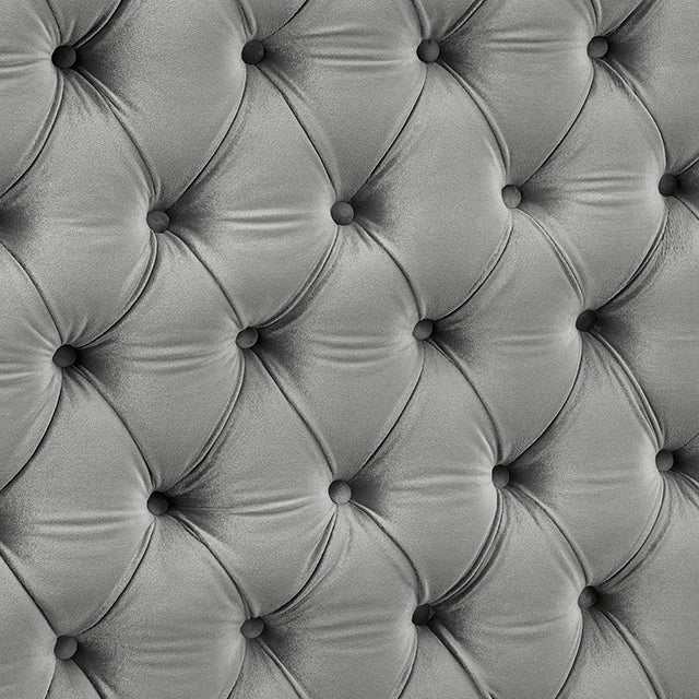 Stefania Gray Queen Bed