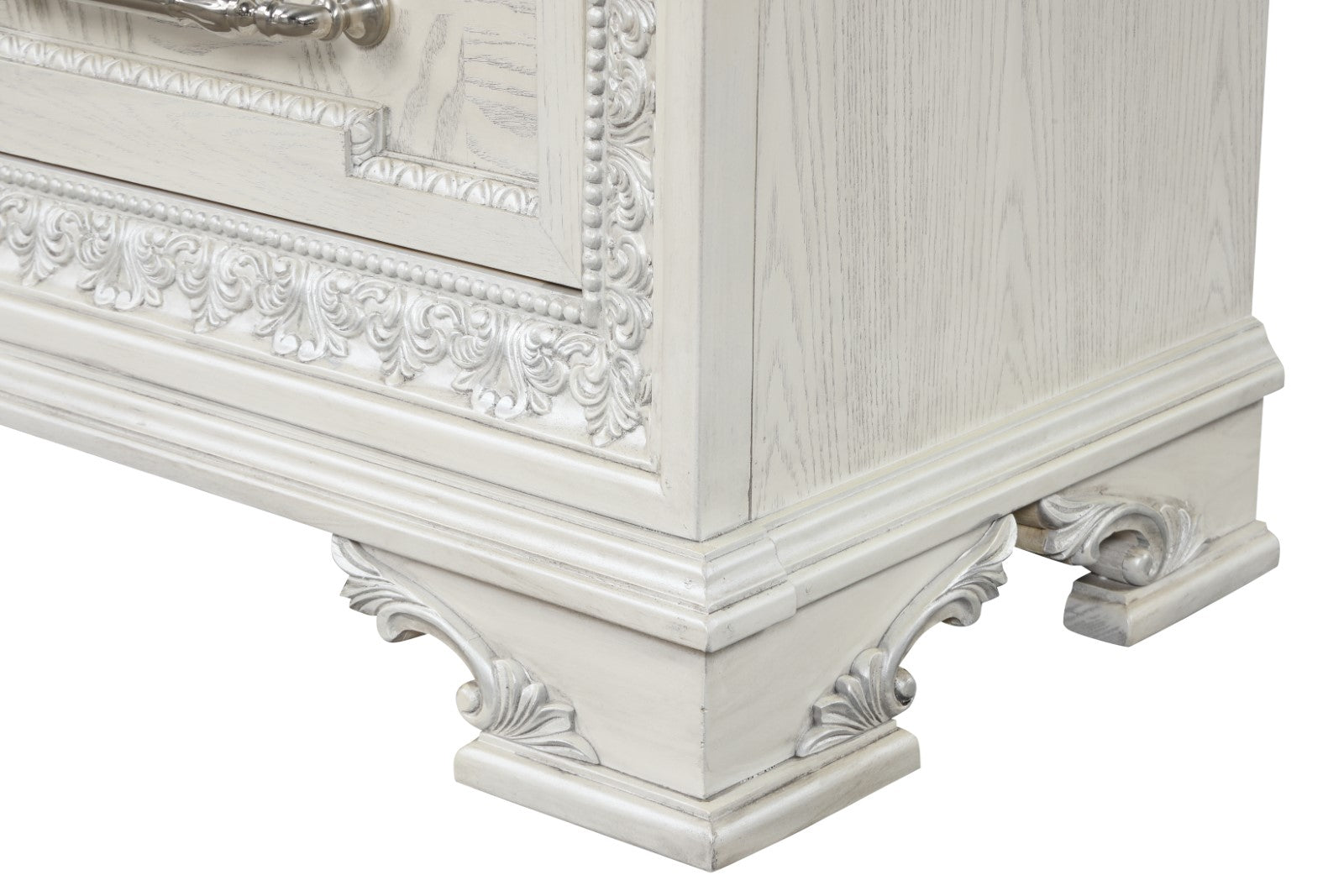 Stella Mia Creamy White Queen 4 Piece Bedroom Set