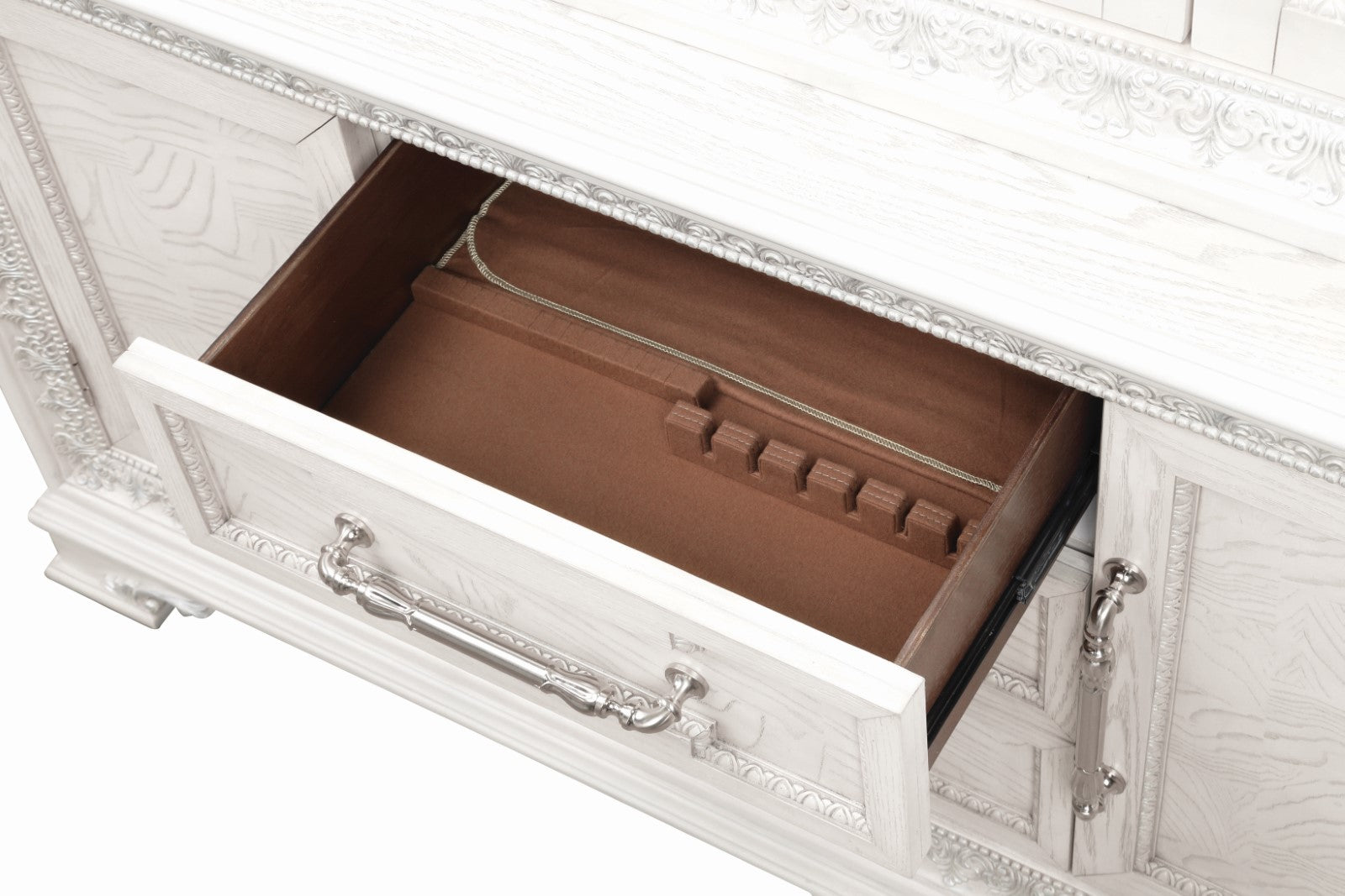 Stella Mia Ivory Hutch Buffet