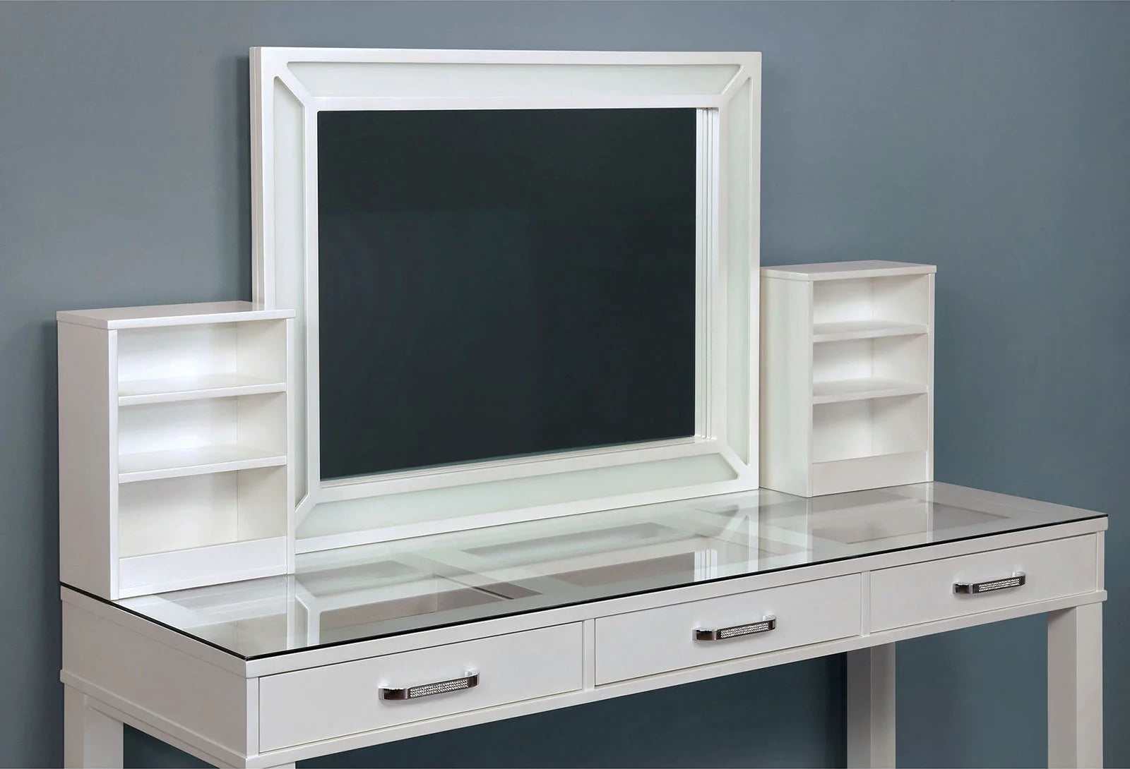 Stephanie White Vanity Set / 3pc