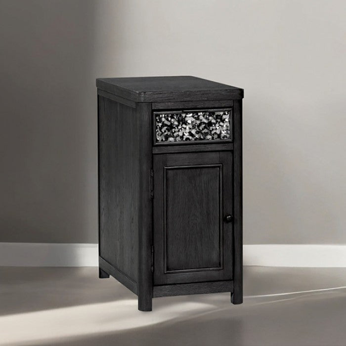 Sterling West Ash Gray Chairside Table