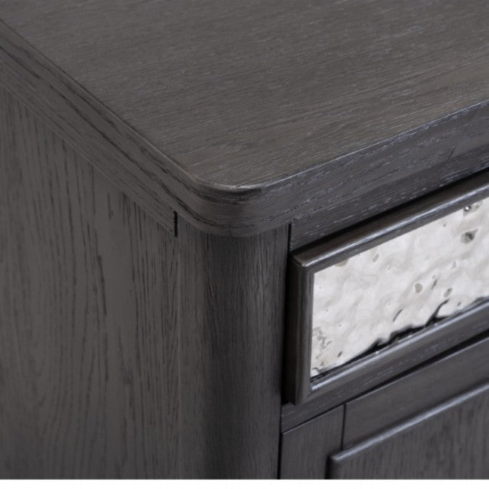 Sterling West Ash Gray Chairside Table
