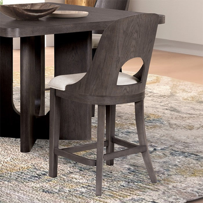 Sterling West Ash Gray Counter Height Chair (Set of 2)