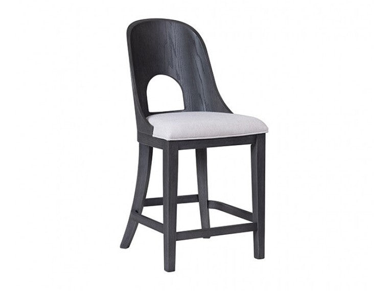 Sterling West Ash Gray Counter Height Chair (Set of 2)