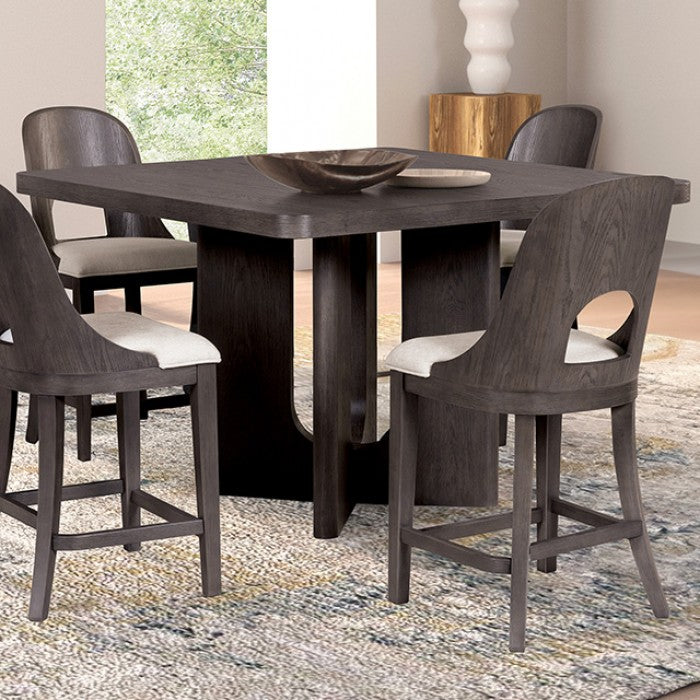 Sterling West Ash Gray Counter Height Dining Table