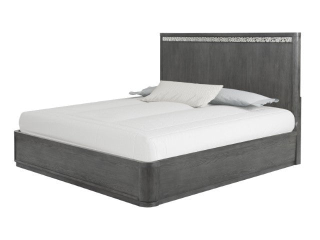 Sterling West Ash Gray Eastern King Bed