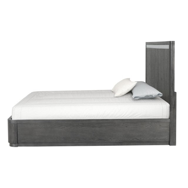 Sterling West Ash Gray Eastern King Bed
