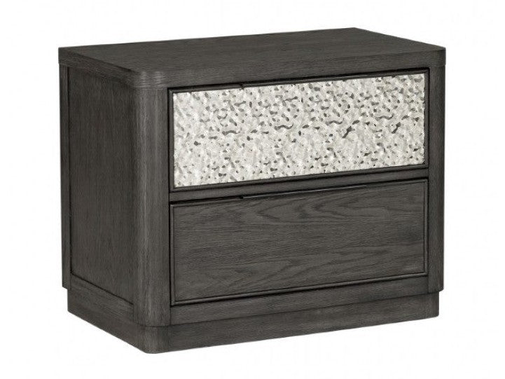 Sterling West Ash Gray Nightstand