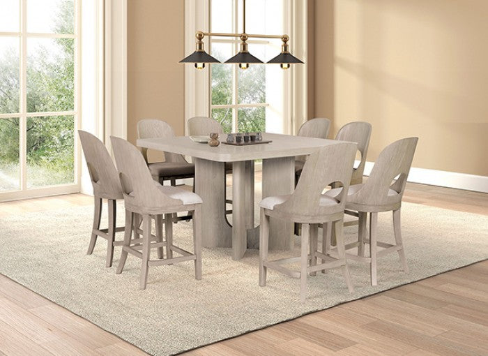 Sterling West White Oak Counter Height Dining Table