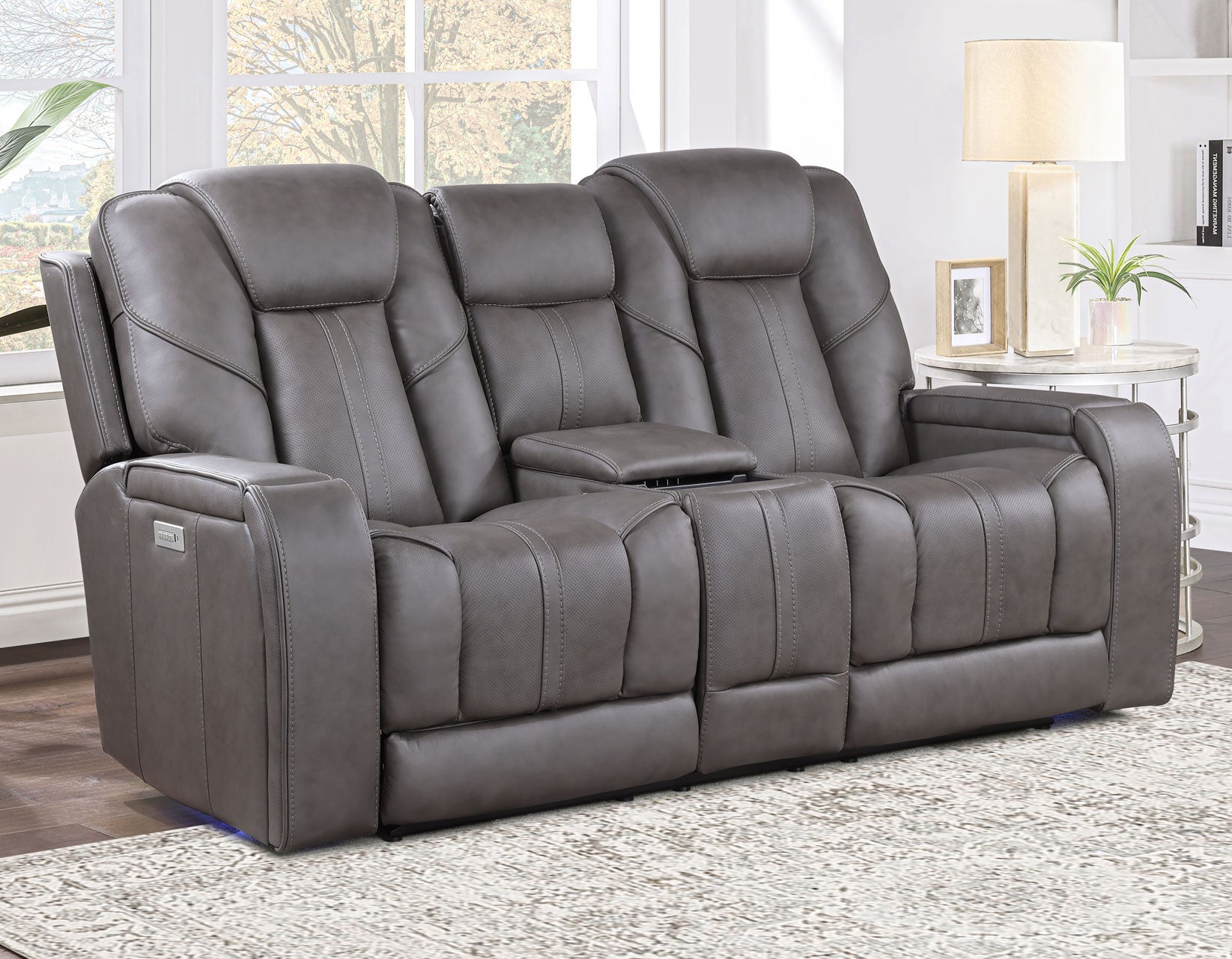 Daniel Entertainment Power Loveseat