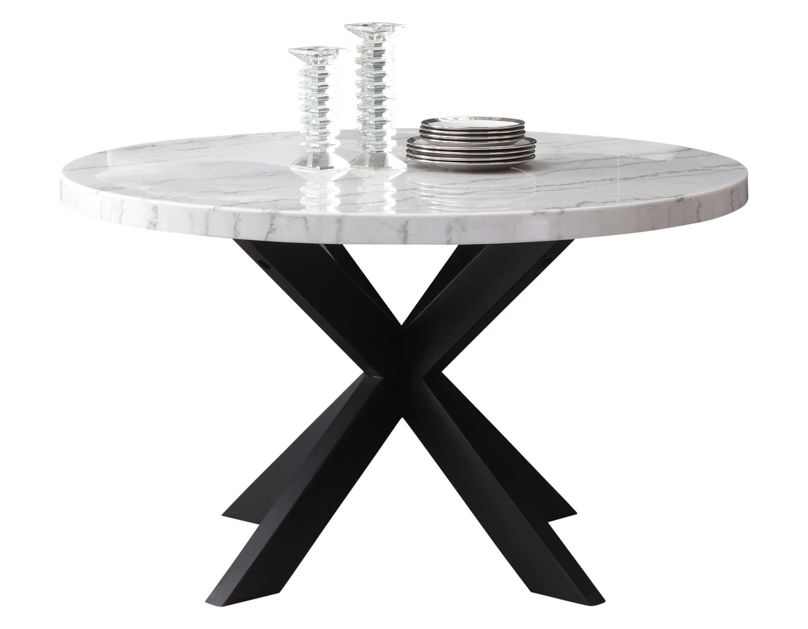 Xena 52-inch Round Dining Table