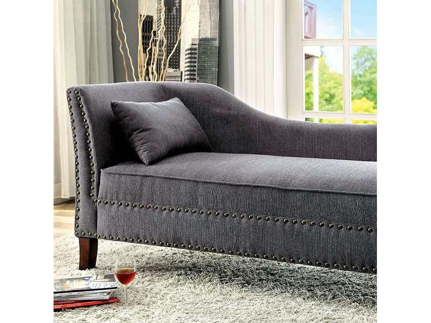 Stillwater Gray Chaise