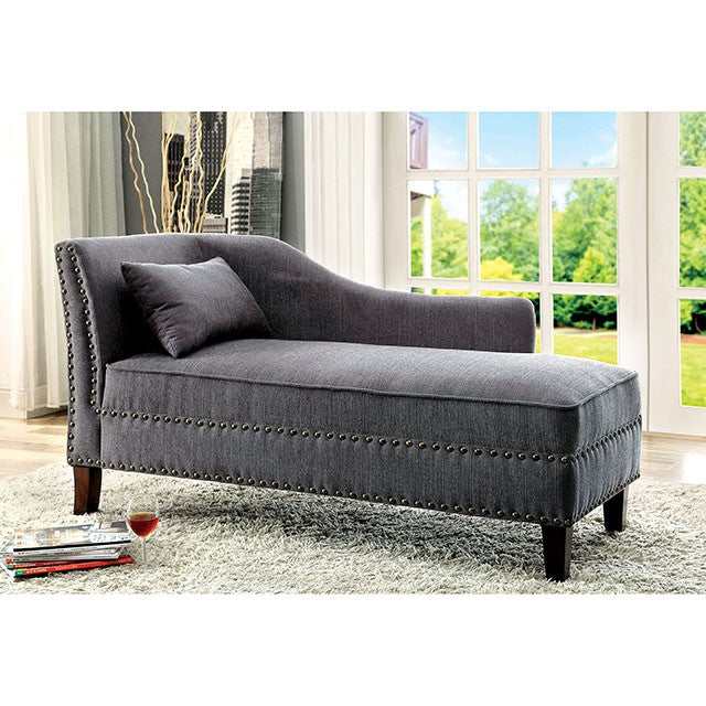 Stillwater Gray Chaise