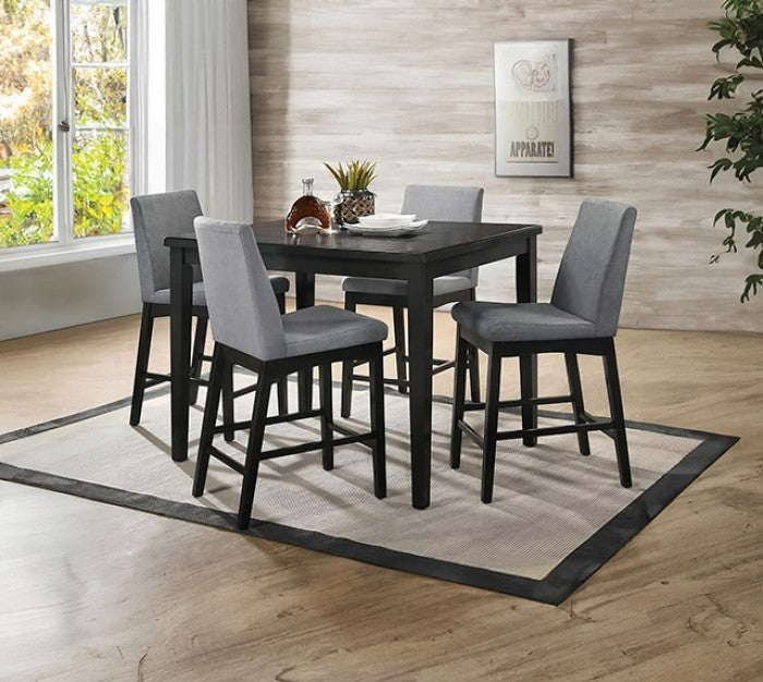 Strom Dark Walnut Counter Height Chair
