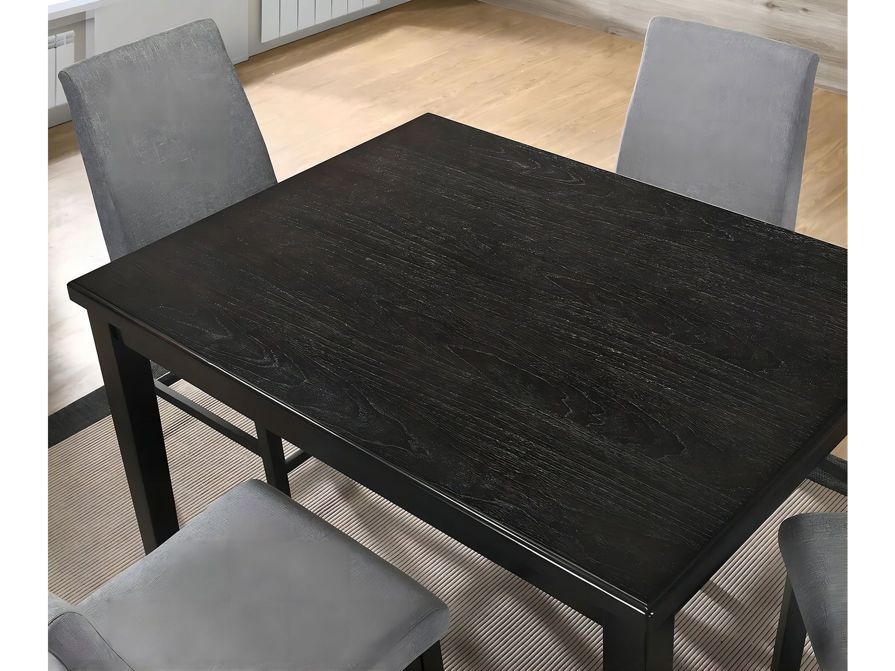 Strom Dark Walnut Counter Heigt Dining Table