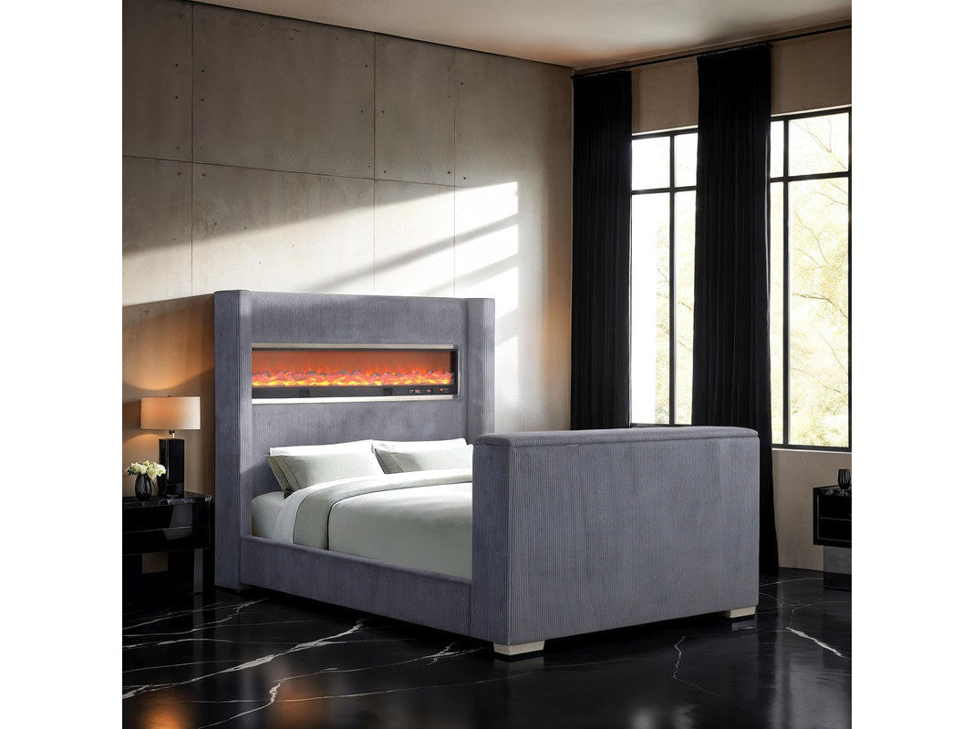 Sumter Gray Queen Bed