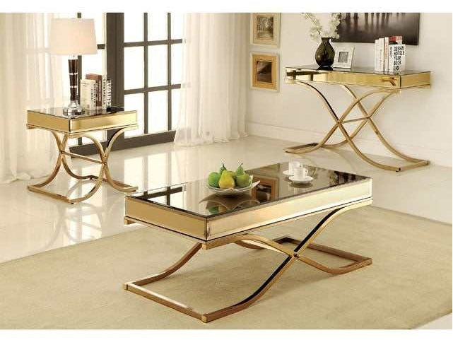 Sundance Brass Sofa Table