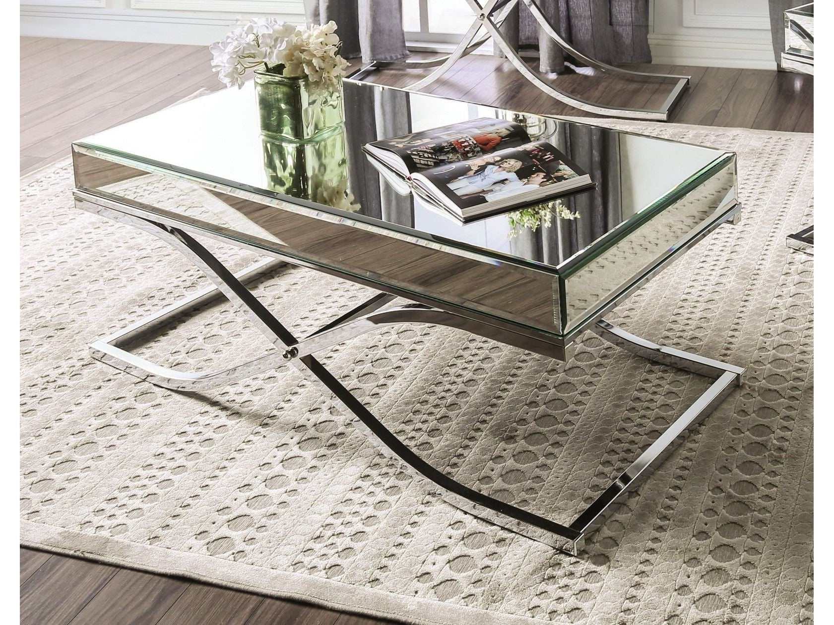 Sundance Chrome Coffee Table