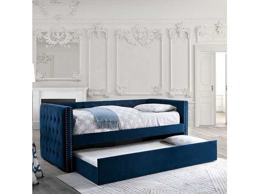 Susanna Navy Daybed w/ Trundle