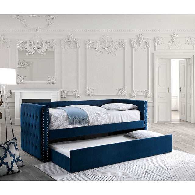Susanna Navy Daybed w/ Trundle