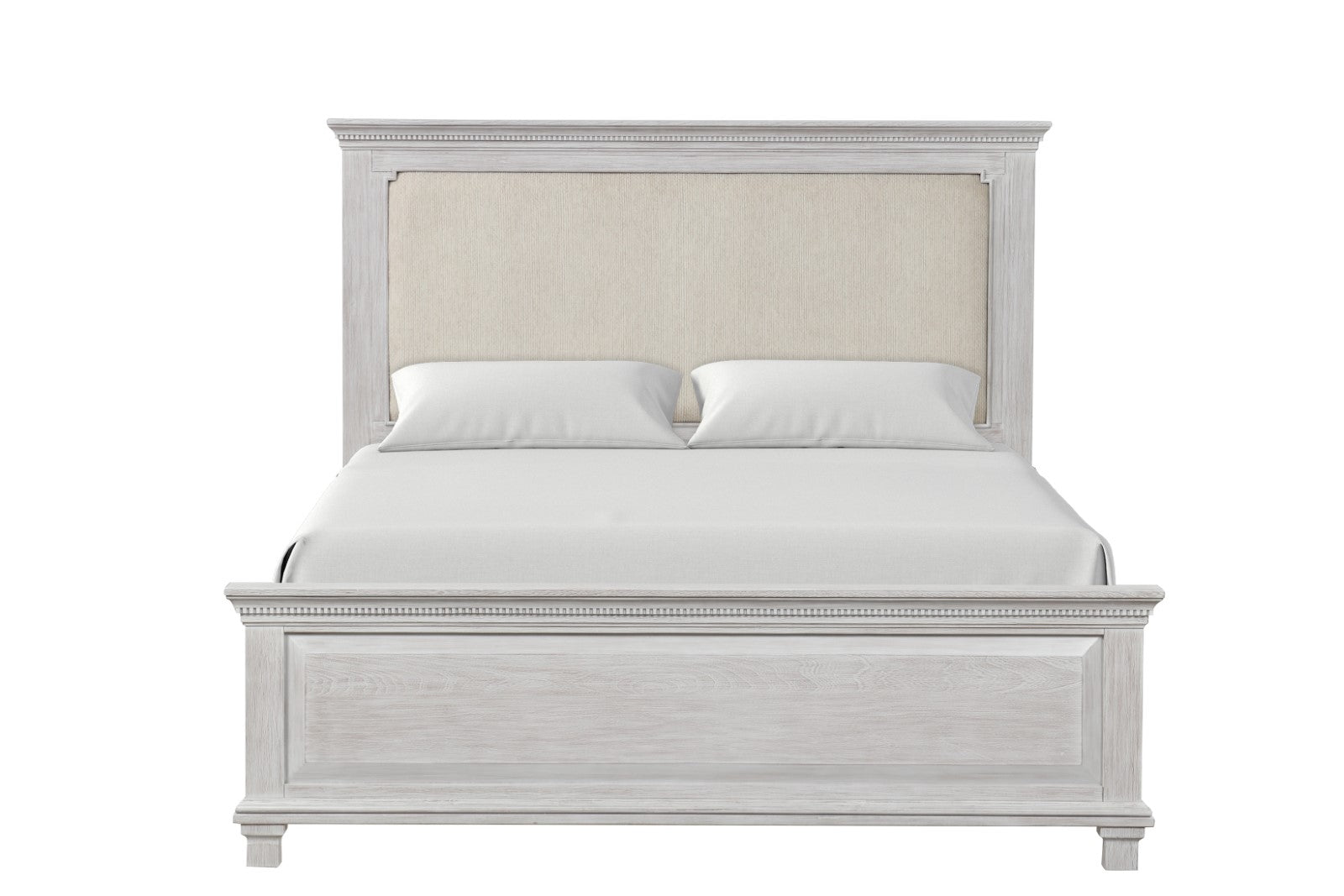 Swanley Weathered Gray Eastern King Bed