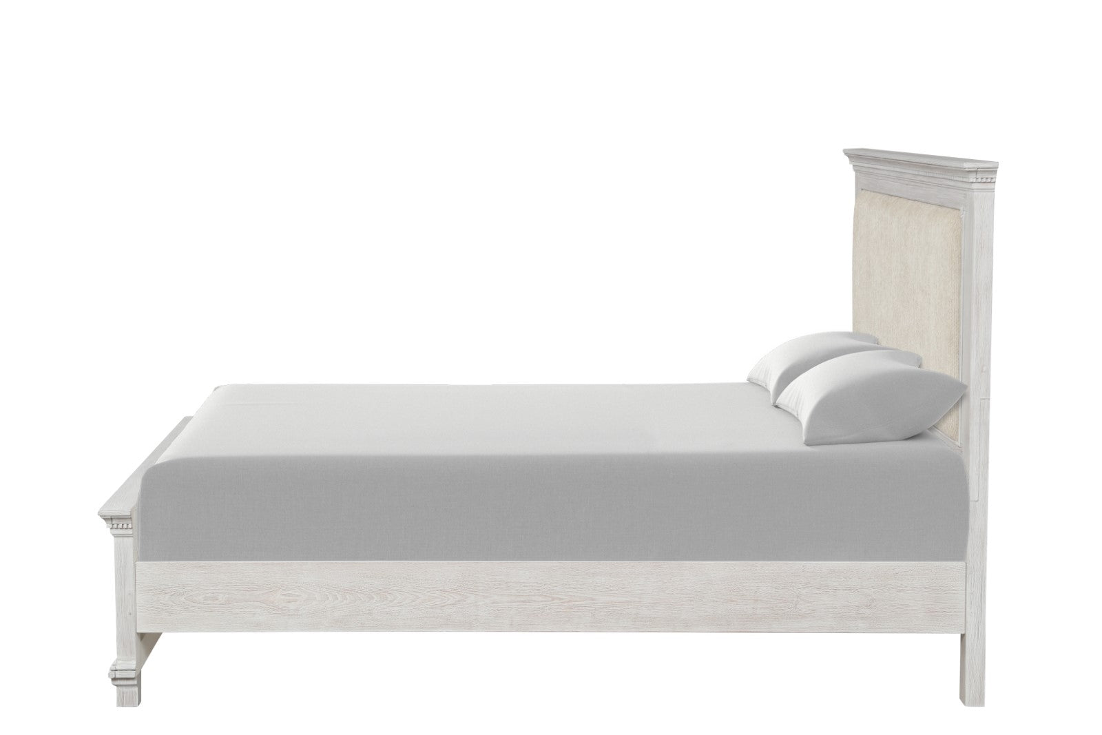 Swanley Weathered Gray Eastern King Bed