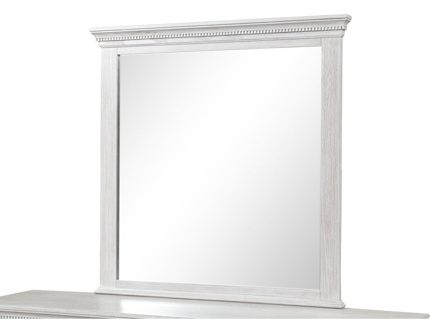 Swanley Weathered Gray Mirror