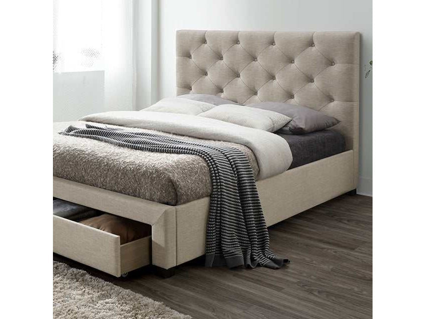 Sybella Beige California King Bed