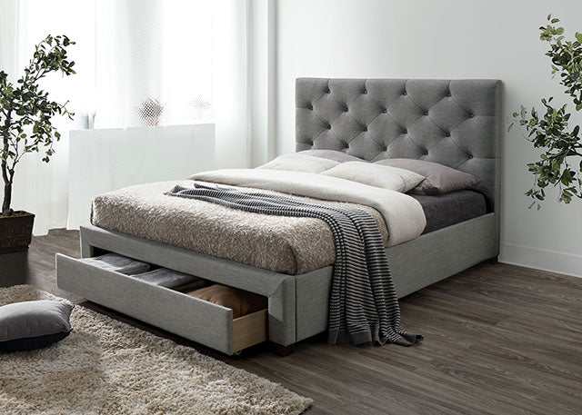 Sybella Gray California King Bed