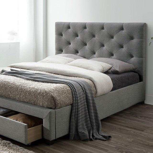 Sybella Gray UPH Twin Bed w/ Storage
