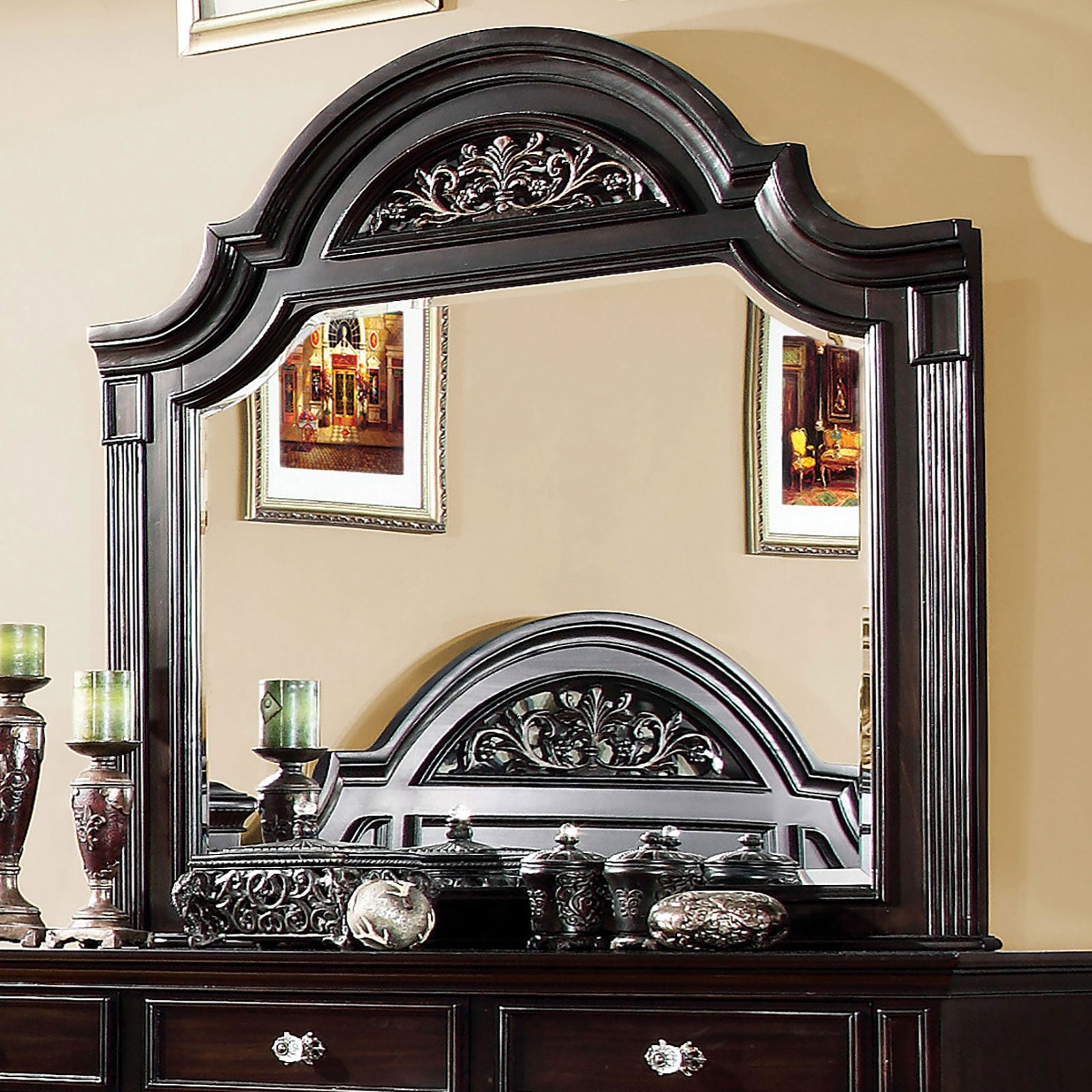 Syracuse Dark Walnut 4 Pc. Queen Bedroom Set