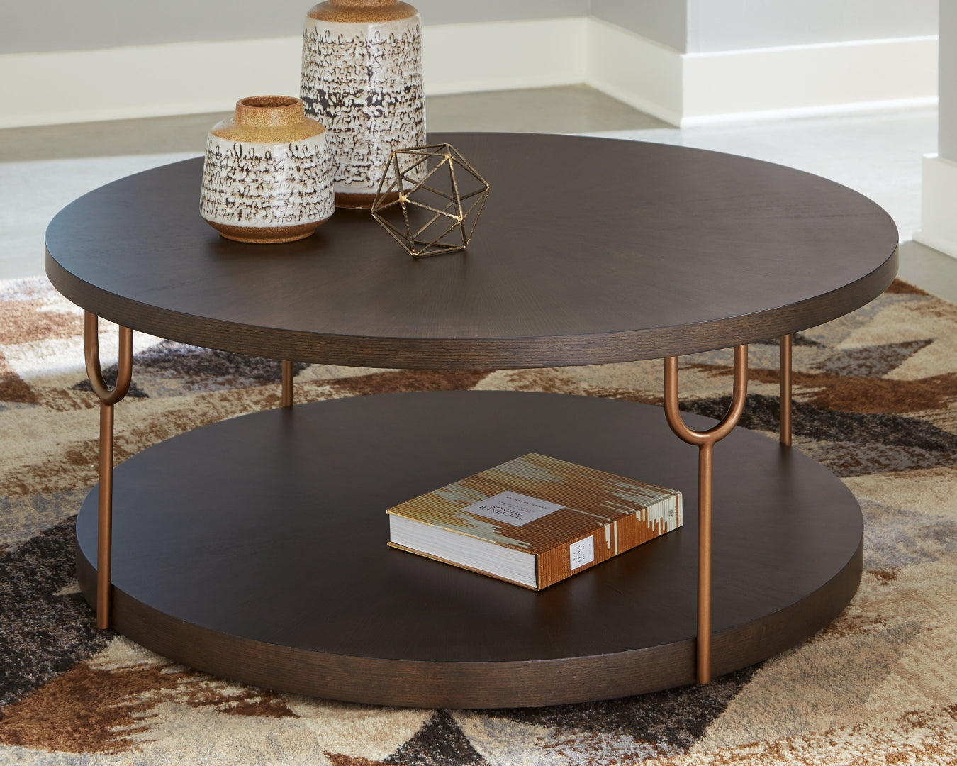 Brazburn Coffee Table with End Table