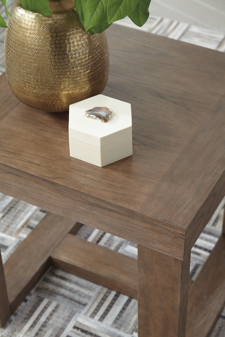 Cariton Square End Table